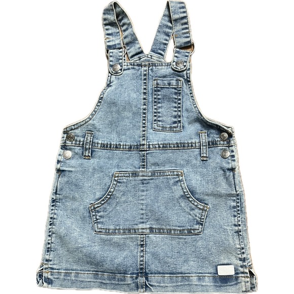 7 For All Mankind Other - 7 For All Mankind Denim Overalls Dress Adjustable Straps‎ Pockets 24M